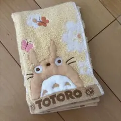 となりのトトロ ウォッシュタオル 花柄