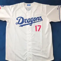 柳裕也　ホームユニフォーム　中日ドラゴンズ17