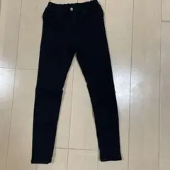 GU ストレッチスキニー　裏起毛　140cm