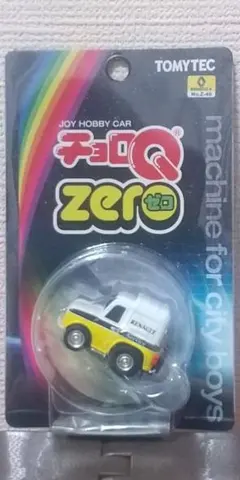 チョロQ ゼロ ZERO ルノー 4 フルゴネット サービスカー 白/黄