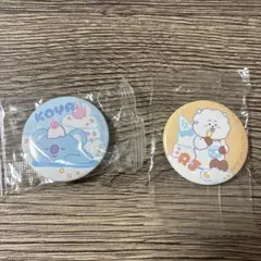 BT21缶バッジ　くら寿司