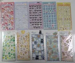 シール10枚セット【正規品】サンリオ ボンボンドロップシール 他