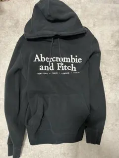Abercrombie and Fitch ブラックパーカー S