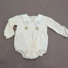 バースデイ　コトリ　ロンパース　80