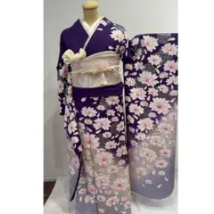 成人式 正絹 振袖 身丈168 身長163〜173㌢の方用 単品 - メルカリ