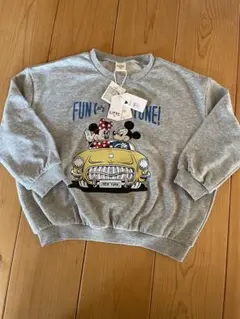 【新品未使用】LITTC ミッキー ミニー トレーナー 120cm