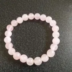 ローズクォーツのブレスレット