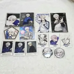 ブルーロック 凪誠士郎 まとめ売り 缶バッジ カード