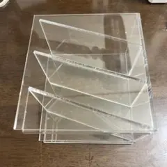 無印良品 アクリル小物ラック ペン立て