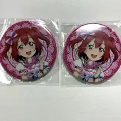バンドリ Roselia 今井リサ ホログラム缶バッジ 星2絵柄 富士急 水着