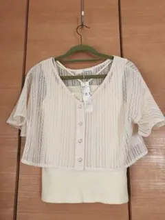 mysty woman ミスティーウーマン ラッセルレースアンサンブル