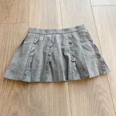simonetta フリル付きスカート　グレー プリーツスカート　イタリアのサムネイル