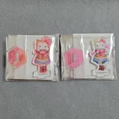 クエワン プチアクリルスタンド ハローキティ 2種セット