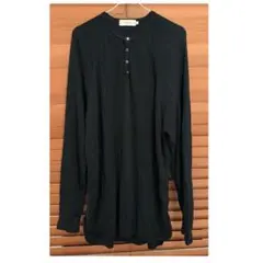 Graphpaper Waffle L/S Henley Neck Tee