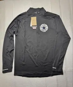 Nike ハーフジップ長袖シャツ 黒