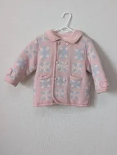 アウター ジャケット サイズ90 冬用 フード取外し可 子ども用 ピンク