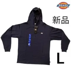 Dickies ネイビー 長袖 T シャツ Lサイズ 新品