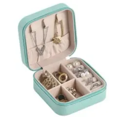 大人気❣️ジュエリー収納ボックス　ティファニーブルー　小物入れ　アクセサリーケース