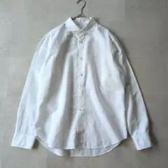 美品✨エディフィス TESSITURA MONTI 高級コットンリネンシャツ48のサムネイル