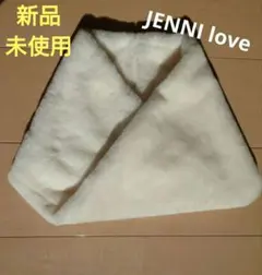 【新品】JENNI love アイボリー ファーマフラー スヌード