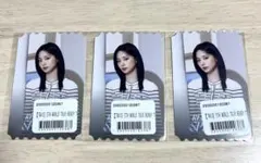 TWICE オンラインくじ　ステッカー　ツウィ　3枚