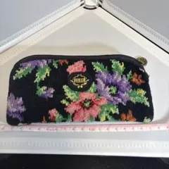 FEILER フラワー柄 ポーチ フェイラー　美品