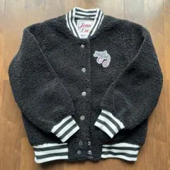 Jenni Love ボアジャケット 黒　140cm