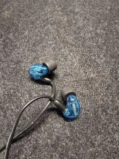 SHURE SE215 有線イヤホン 本体 クリアブルー - メルカリ