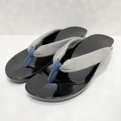 ka na ta かなた　下駄　geta ブラック　レザー ka na ta かなた 下駄 geta ブラック レザー - メルカリ