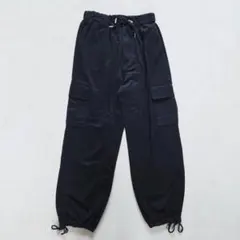 美品✨イング　INGNI カーゴパンツ　F ブラック　　総ゴム カジュアル