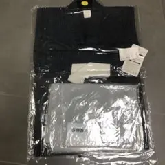 新品　男の子　定価6380円子供用 浴衣 サイズ100 黒と青