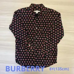 BURBERRYバーバリー長袖シャツ8Y135cm 卒業式、入学式