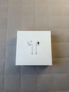 AirPods本体 充電ケース付き ホワイト　Apple （第2世代）ジャンク
