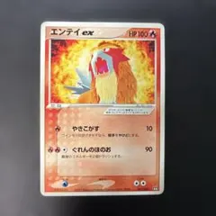 エンテイex 構築済みデッキ マグマ団ハーフデッキW 001/033 1ED - メルカリ