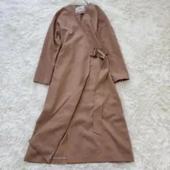 GRACE CONTINENTAL✨カシュクール春ワンピース　ベルト　フレア　S