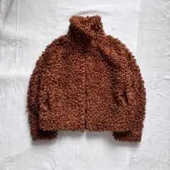 archive 90s CANADA label fake fur jacket