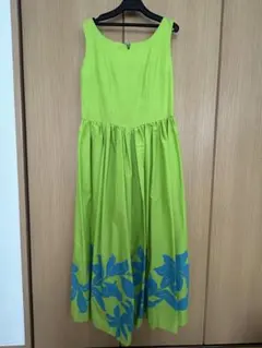 【値下げしました】Aloha Kids フラダンスドレス 緑色