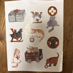 LOUIS VUITTON ルイヴィトン 犬猫ステッカーシール 非売品