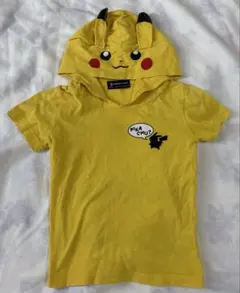 ばばら様専用【公式】ポケモンセンター ピカチュウ なりきり 半袖パーカー Tシャのサムネイル