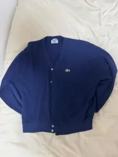 ラコステ ネイビー カーディガン