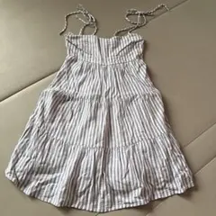 Abercrmbie&Fitchストライプ ノースリーブ ミニワンピースのサムネイル