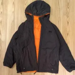 Helly Hansen フード付きジャケット ダークグレー/オレンジ