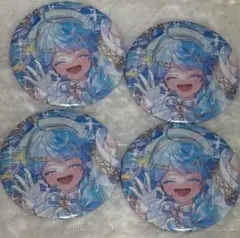 いれいす　スイスイ　缶バッジ　-hotoke- 4個セット