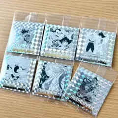 ドラゴンボール40周年オリジナルイラストレーション シールウエハース２ 全6点