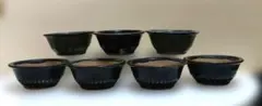 植木鉢　7点セット　陶器　 4号鉢