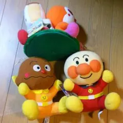 アンパンマンキャラクターぬいぐるみ3点セット　値下げ中