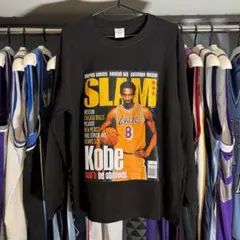 NBA コービー・ブライアント SLAM COVER ロンT Kobe M-L