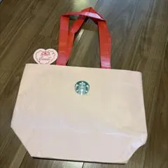 スターバックス ピンク トートバッグ バレンタイン　韓国　2026