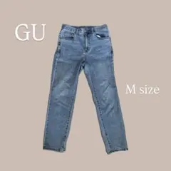 GU ジーユー　Mサイズ デニムパンツ　テーパードデニムパンツ