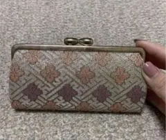 ミニ財布 ゴールド